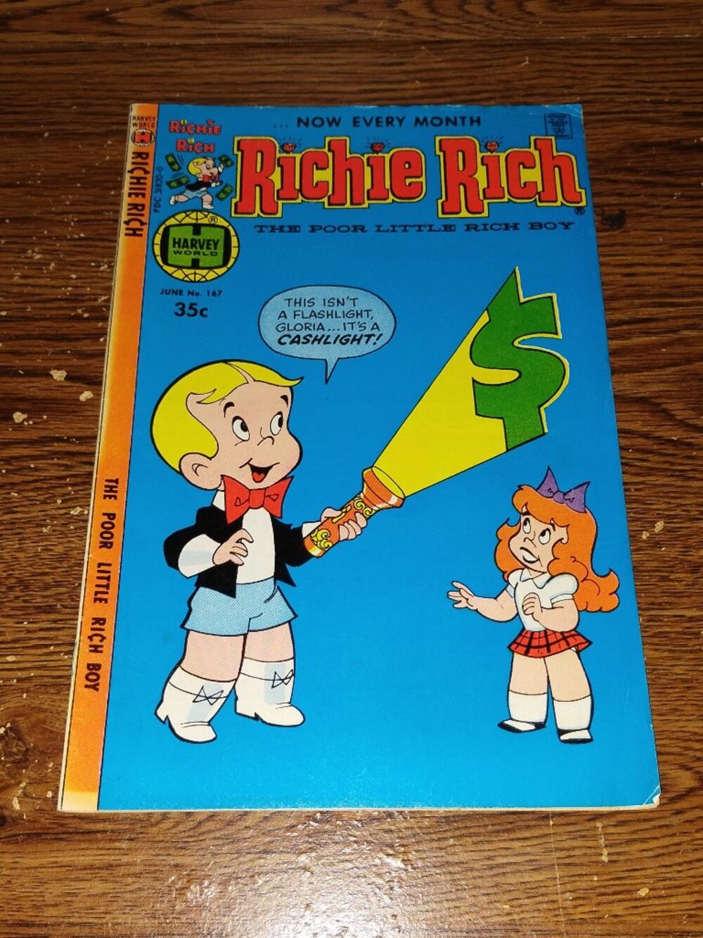Richie Rich #167 (Harvey Comics, 1978)